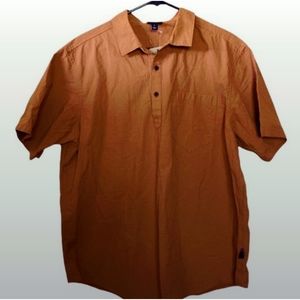 Patagonia Mens Organic Cotton Seersucker Shirt Size Large